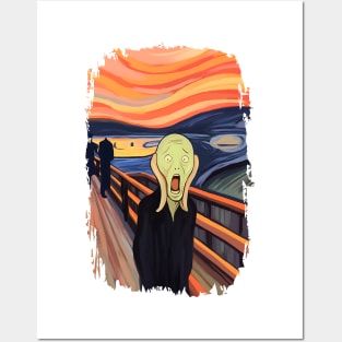 The Scream - Anime Shirt Posters and Art